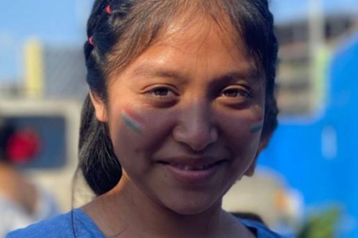Se busca a Olga Marina Sinay Uyu de 17 años