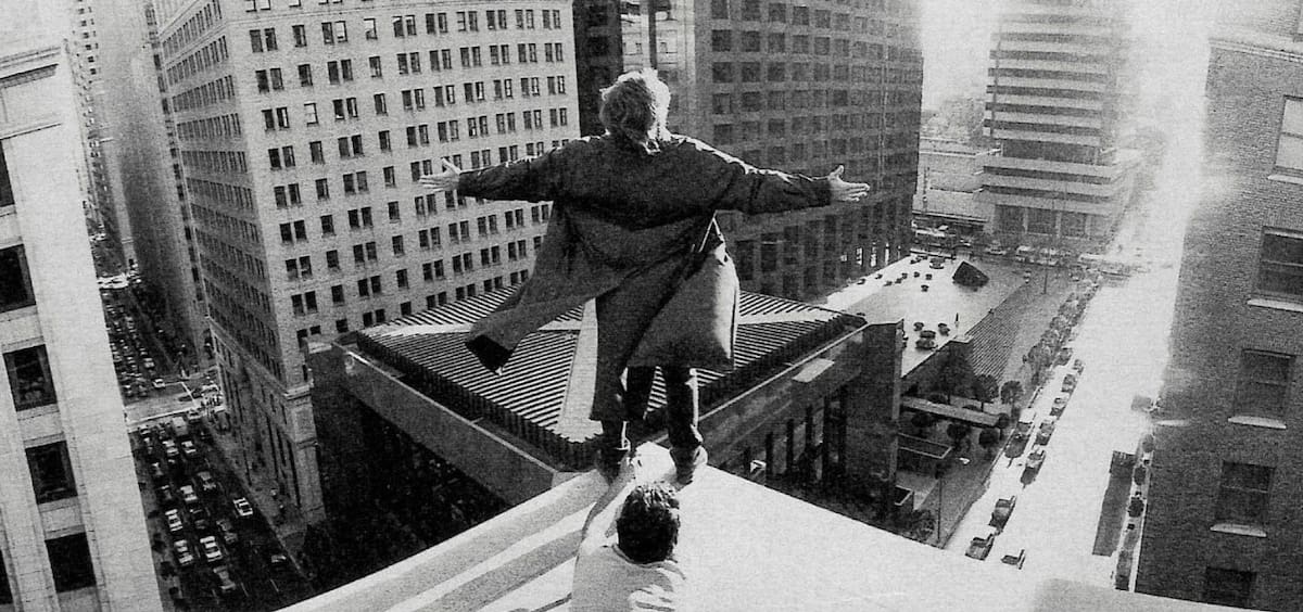 Bridges filmando una de las escenas más memorables de la película (Especial).