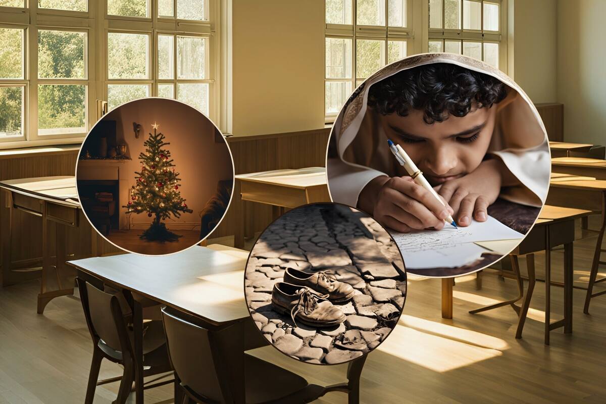 Juanito conmovió las redes sociales con su carta a Santa Claus; pidió unos zapatos para poder ir a la escuela: “Me gusta mucho leer y escribir, pero a veces no voy porque no tengo dinero”