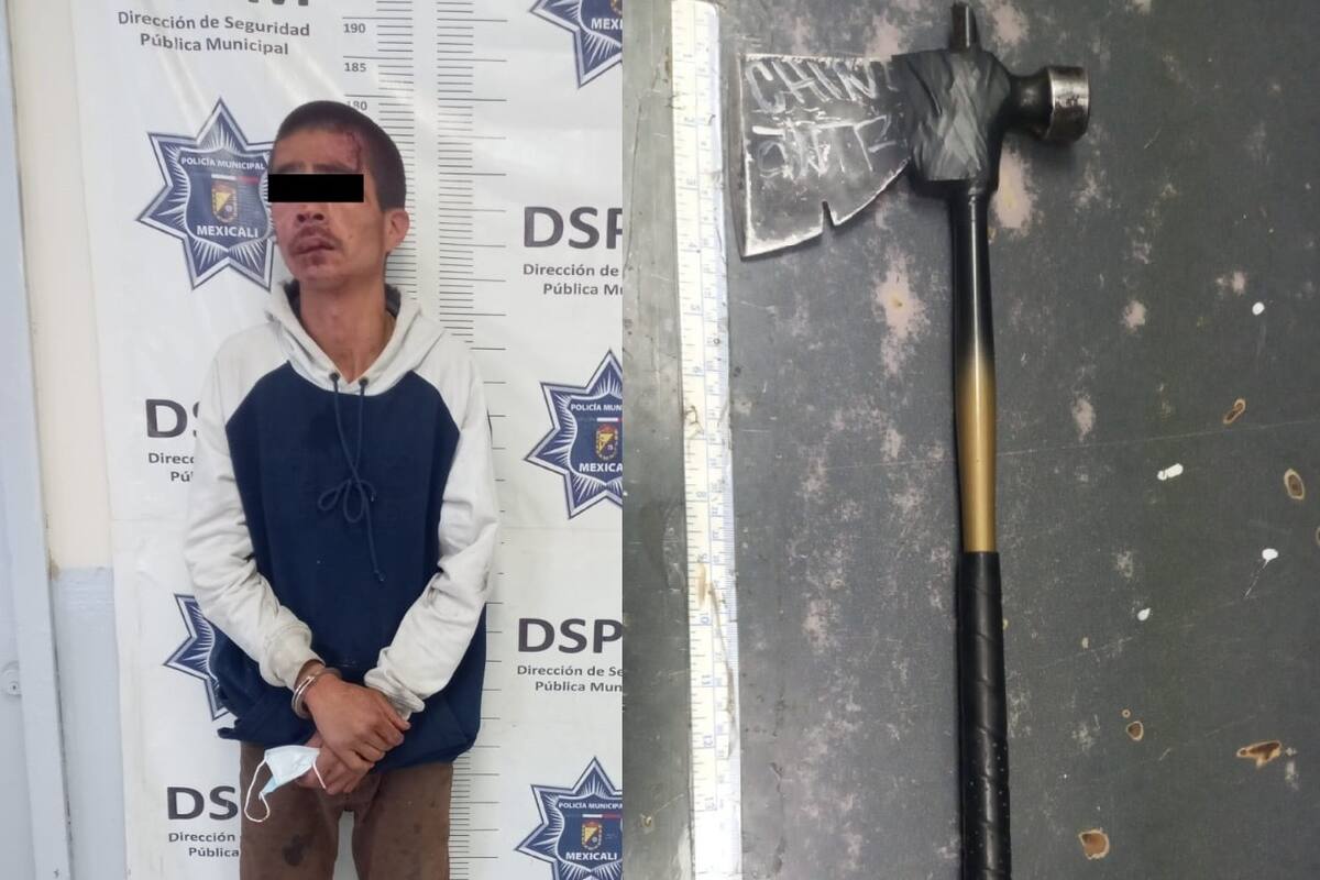 Víctima detiene a hombre que lo asaltó