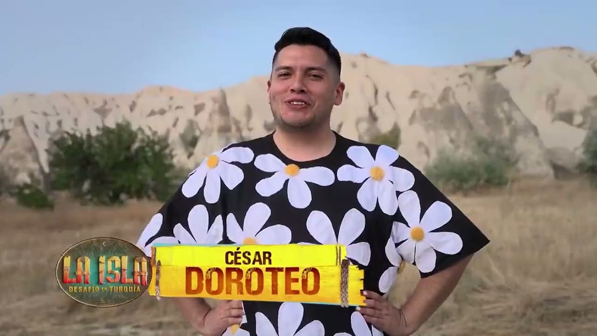 César Doroteo en 'La Isla: Desafío Turquía' en 2023