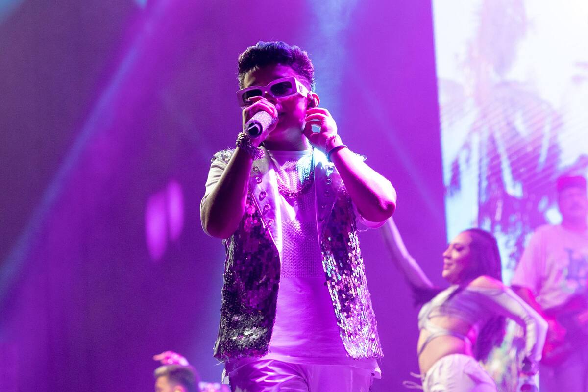 La agrupación infantil interpretó sus éxitos.