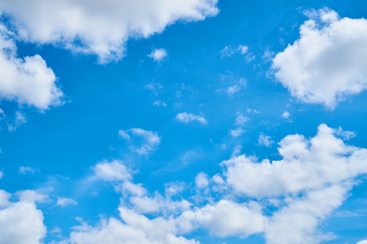 ¿Por qué las nubes son blancas?
