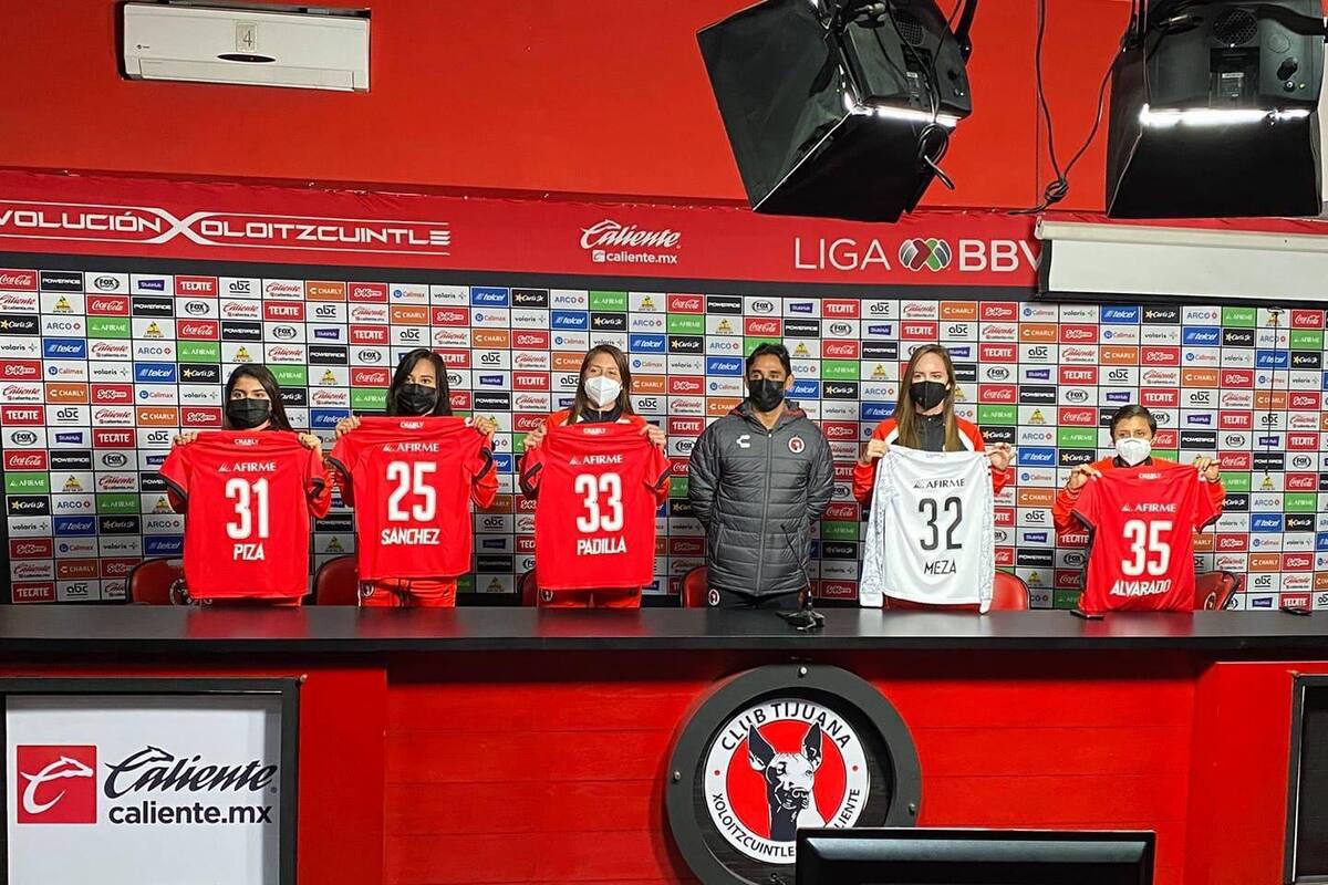 Xolas presenta a sus 5 nuevas jugadoras