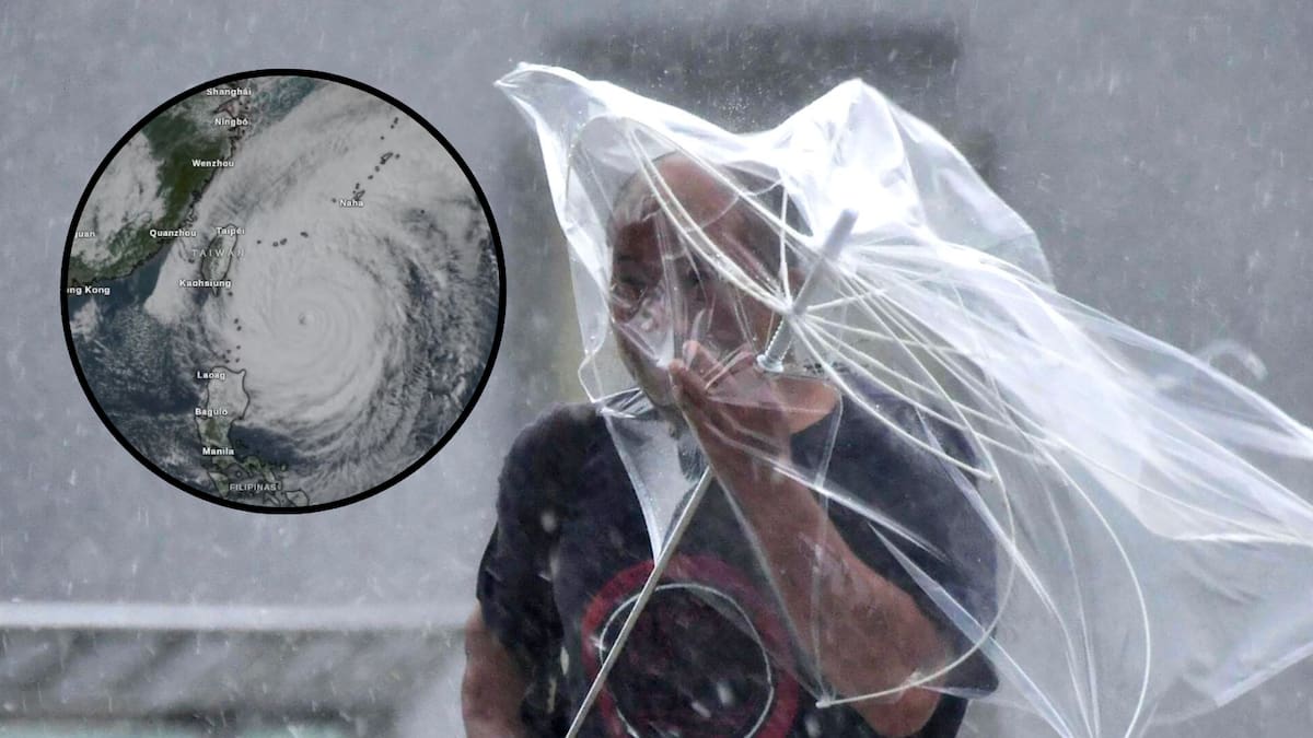 Luego de convertirse en el ciclón tropical más poderoso del planeta, el supertifón Champi pierde fuerza y deja un muerto y cientos de heridos en Taiwán