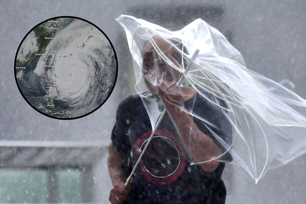 Luego de convertirse en el ciclón tropical más poderoso del planeta, el supertifón Champi pierde fuerza y deja un muerto y cientos de heridos en Taiwán