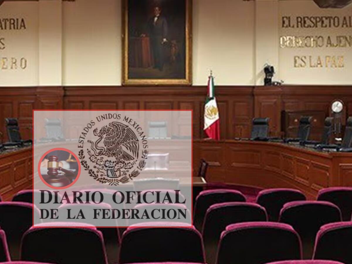 Comité de evaluación al Poder Judicial ya quedó establecido en el DOF. | Crédito: Especial