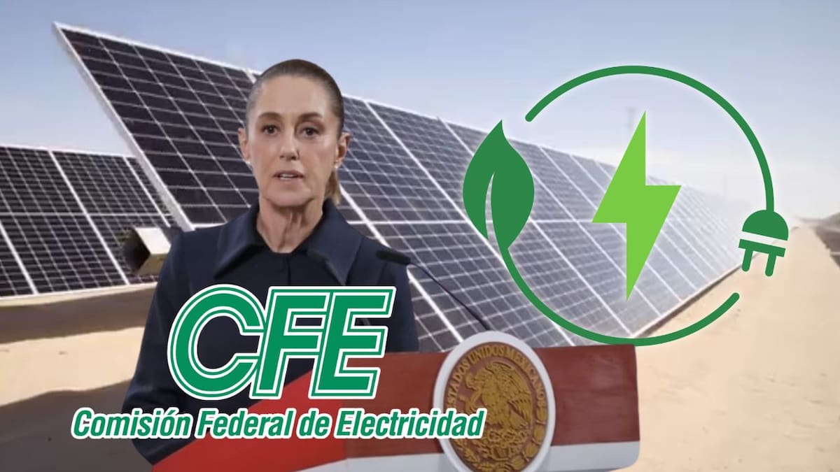 CFE presenta nuevos proyectos de energía solar en México; Sheinbaum afirma que ayudarán a reducir la dependencia de combustibles fósiles