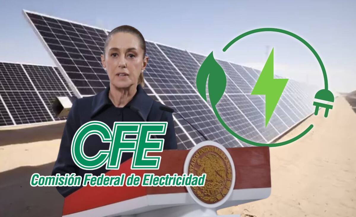 CFE presenta nuevos proyectos de energía solar en México; Sheinbaum afirma que ayudarán a reducir la dependencia de combustibles fósiles