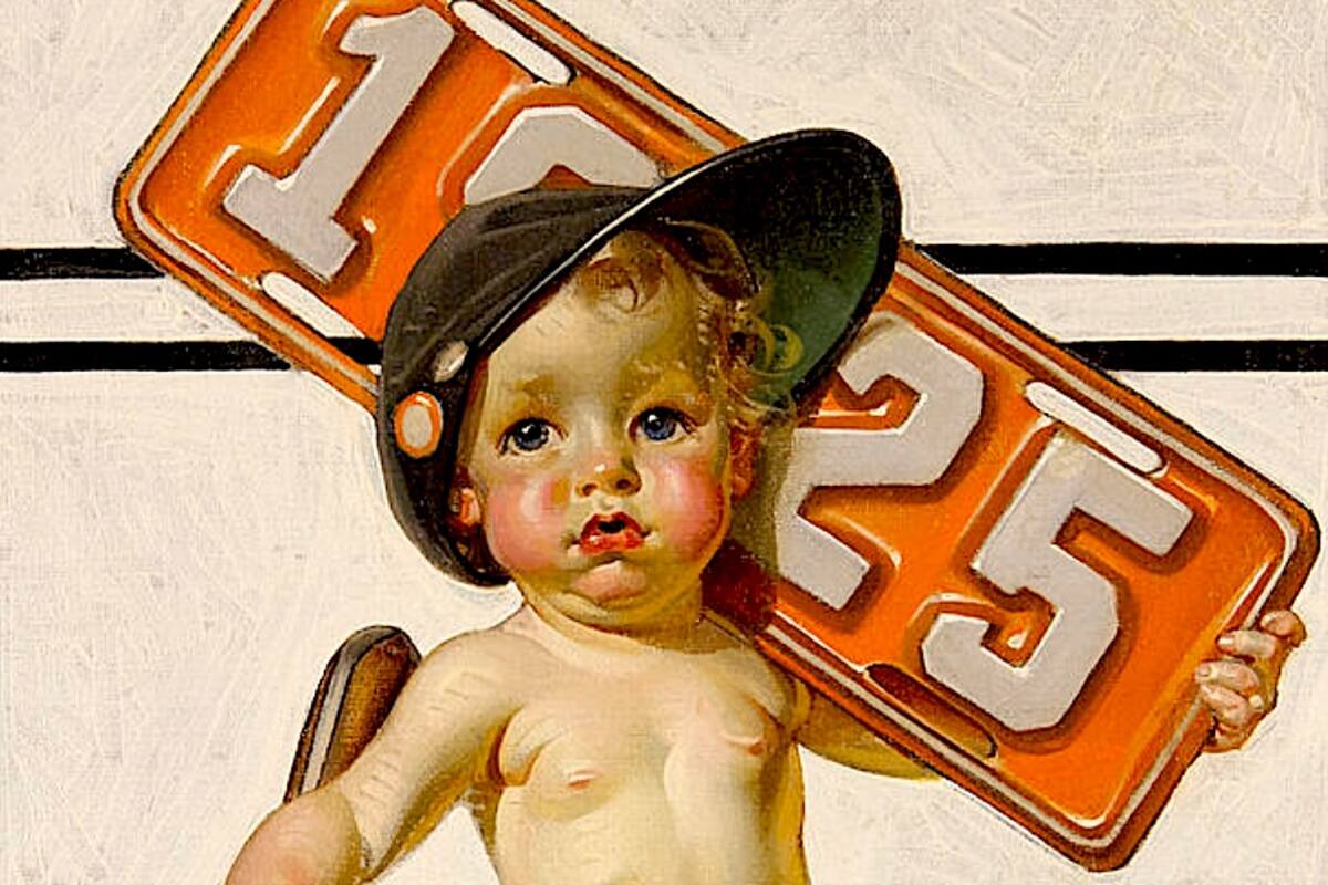 Leyendecker y su bebé de Año Nuevo: Una mirada a 1925 desde 2025