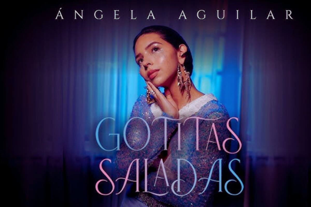 ‘Gotitas Saladas’ será la nueva canción de Ángela Aguilar: ¿Cuándo se estrena?