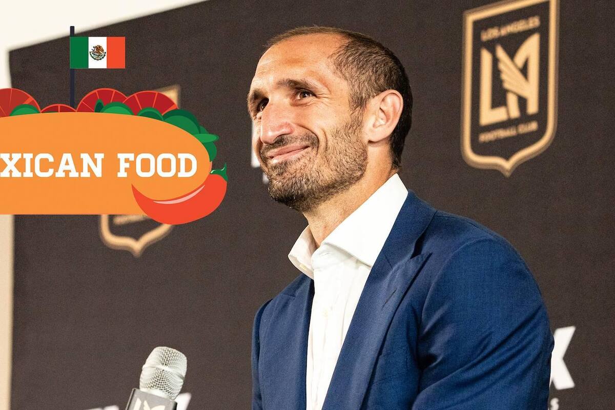Giorgio Chiellini se declara fan de la comida mexicana: "Guacamole en tacos"