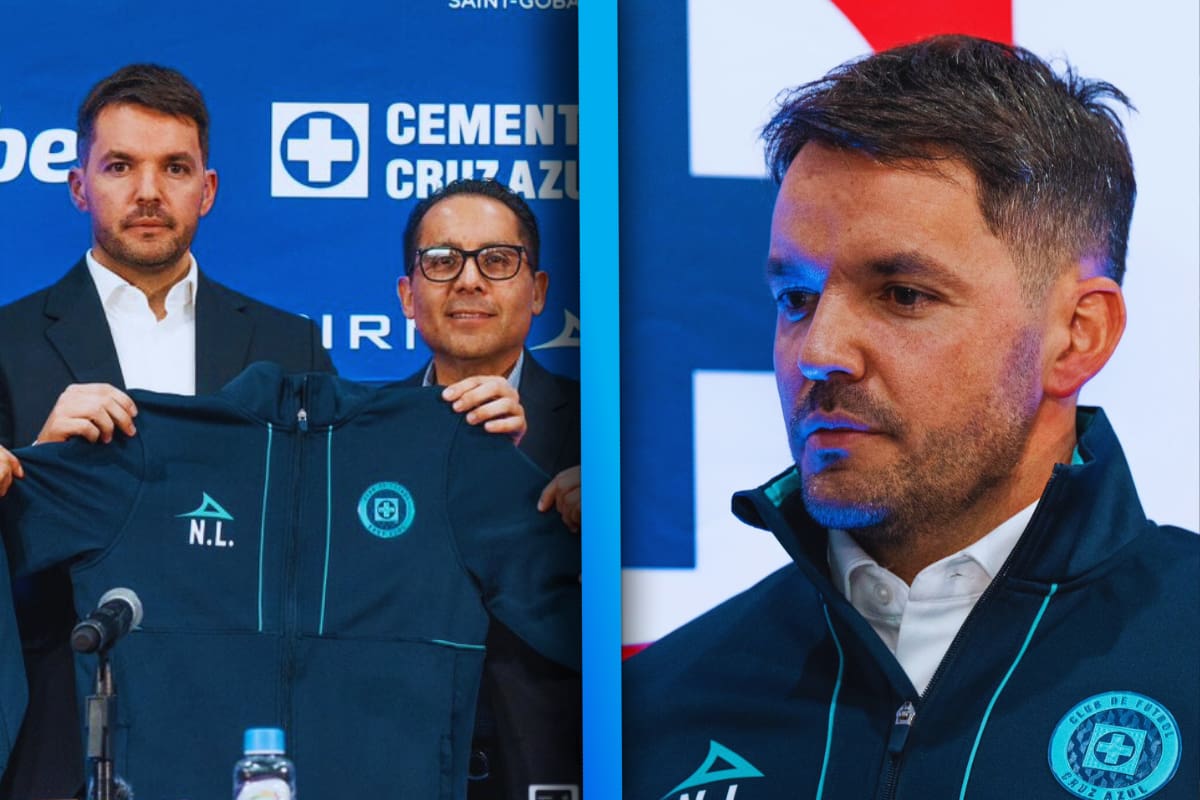 ¿Qué dijo Nicolás Larcamón en su presentación como nuevo entrenador de Cruz Azul?