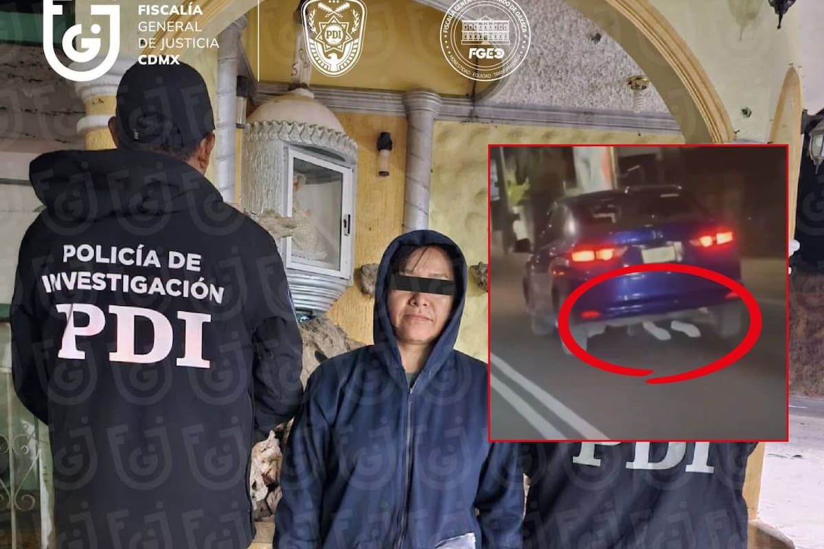 Luego de que arrolló y arrastró a un motociclista por casi 2 kilómetros con su auto hasta matarlo en Iztapalapa, detienen a Gaby “N” en Oaxaca, la enfermera que había huído tras el choque y fue capturada por la Fiscalía de CDMX; enfrenta cargos por homicidio calificado