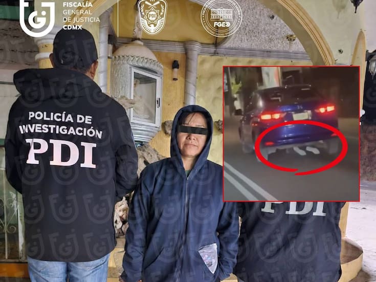 Luego de que arrolló y arrastró a un motociclista por casi 2 kilómetros con su auto hasta matarlo en Iztapalapa, detienen a Gaby “N” en Oaxaca, la enfermera que había huído tras el choque y fue capturada por la Fiscalía de CDMX; enfrenta cargos por homicidio calificado