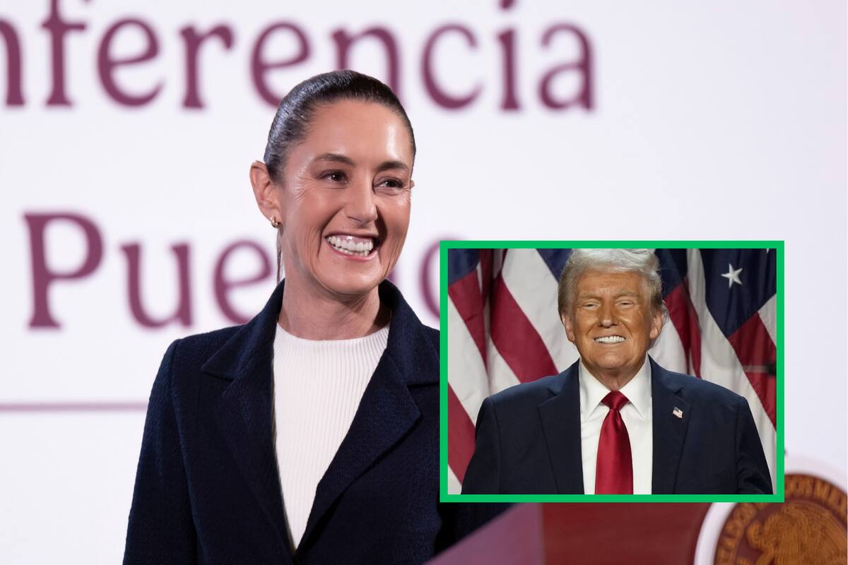 Sheinbaum agradece a Trump por referirse a ella como “una mujer maravillosa”