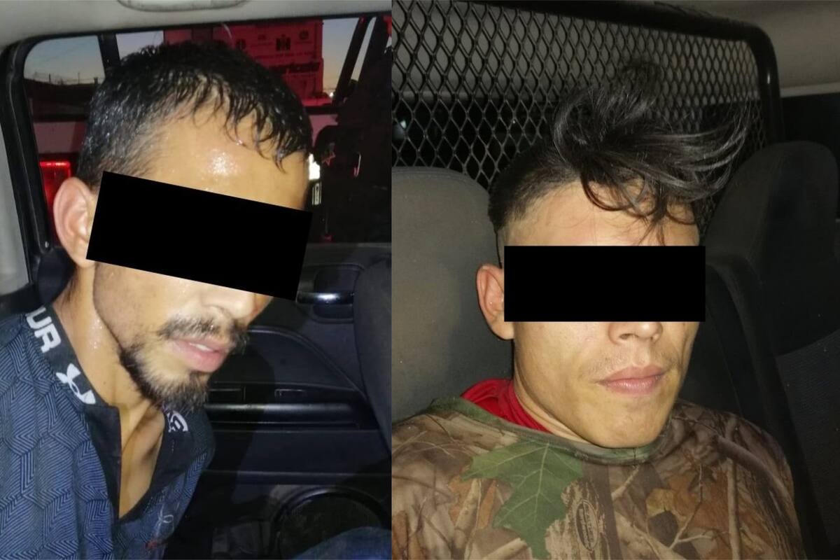 Capturan a presuntos ladrones en comercio de la Municipio Libre