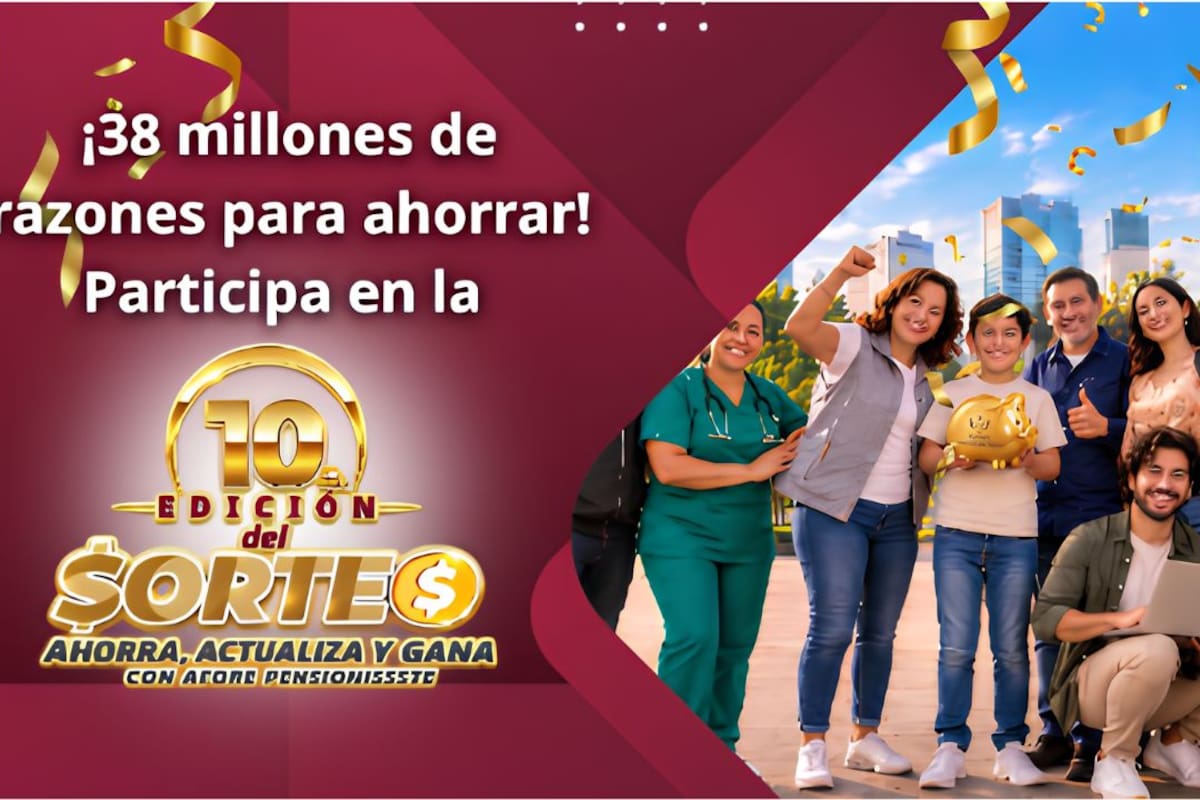 PENSIONISSSTE sortea un millón de pesos: Estos son los requisitos y fecha límite para participar