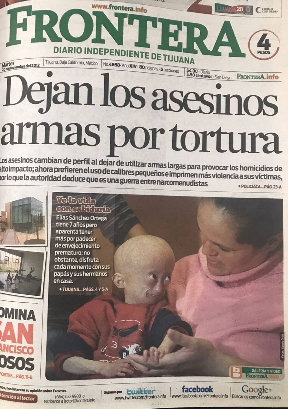 La historia de Elías fue dada a conocer en estas páginas.