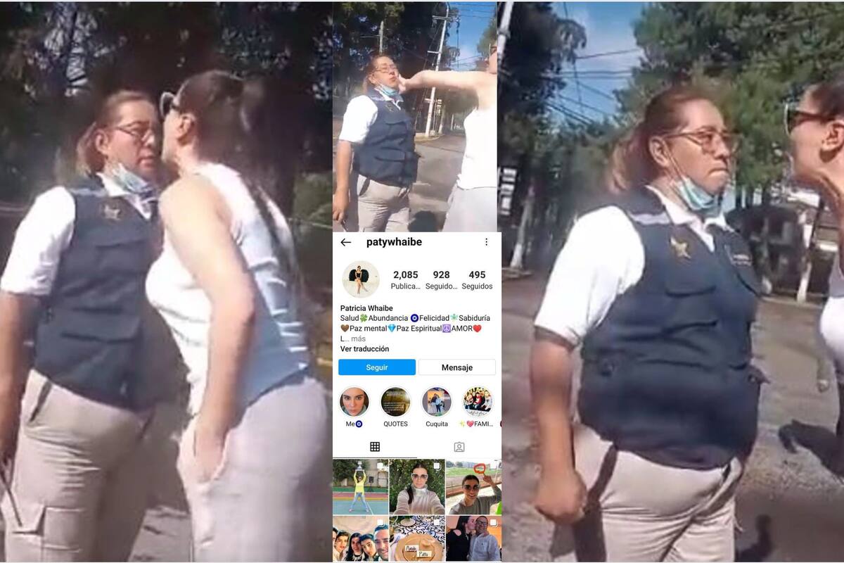 Lady Escupitajo: Mujer escupe guardia en Metepec, Edomex