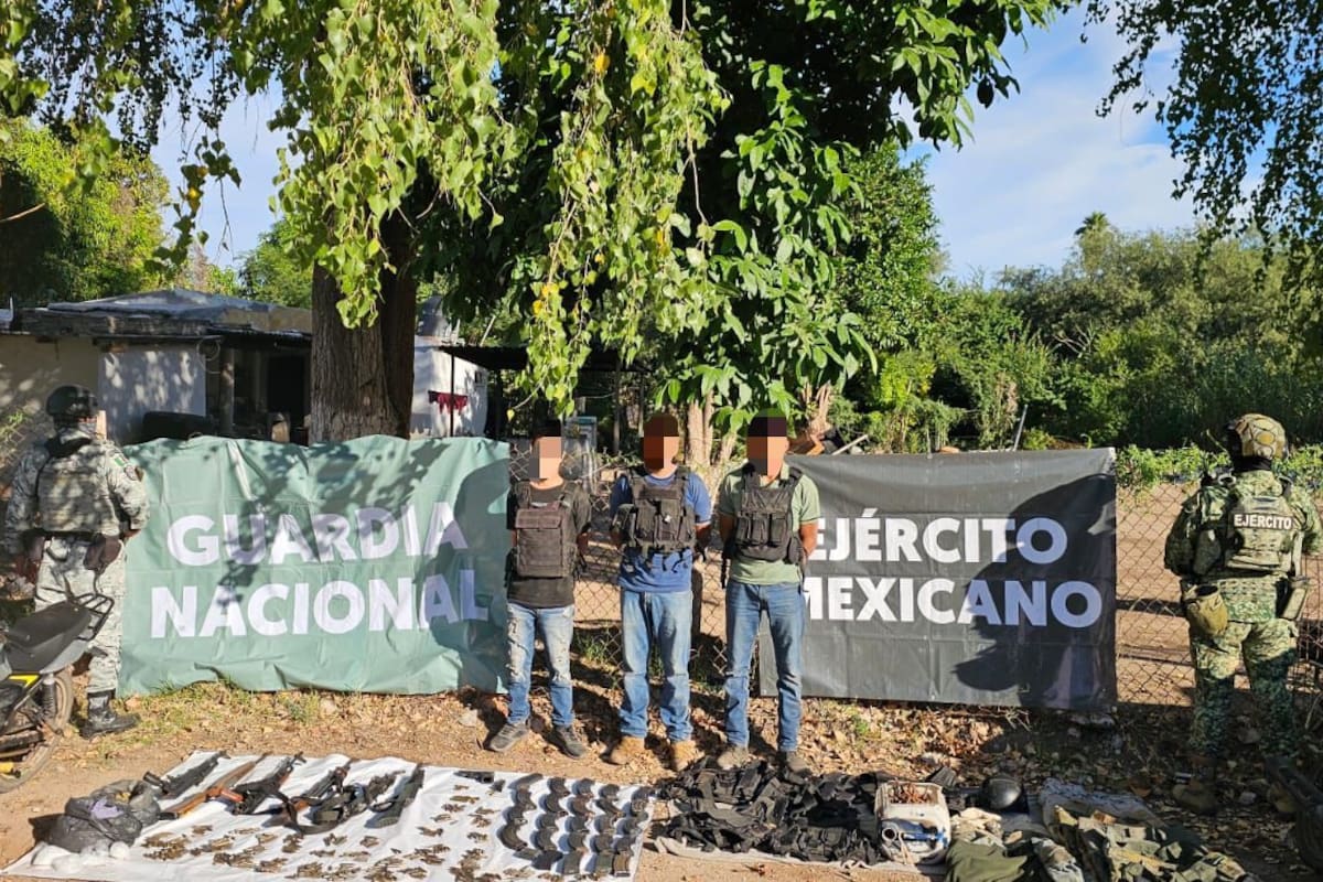 Desarticulan presunta célula de Los Salazar en Etchojoa