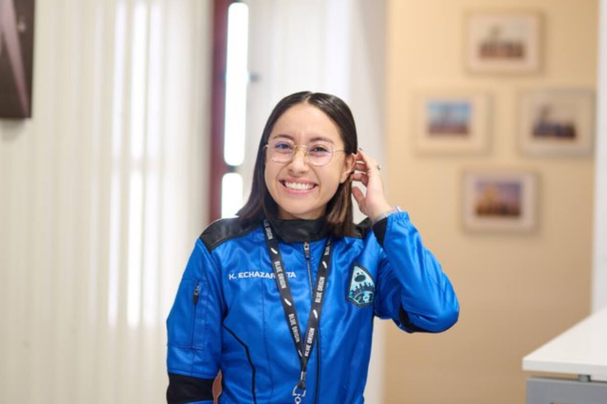 Katya Echazarreta está lista para el vuelo espacial que la convertirá en la primera mexicana que va al espacio