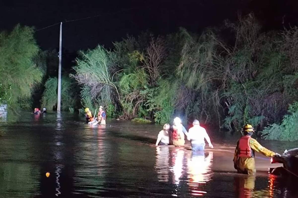 Brindan refugio a 36 en Cajeme por lluvias de “Ileana”