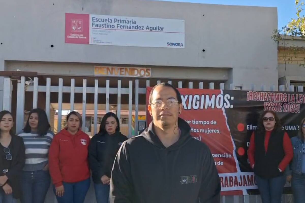 Todos los maestros fueron a clases tras protestas