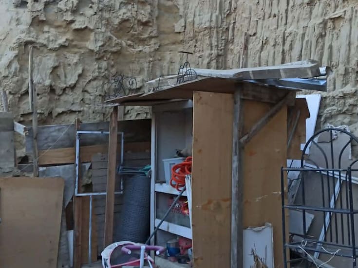 Denuncian presunta invasión de predio en Terrazas de San Bernardo