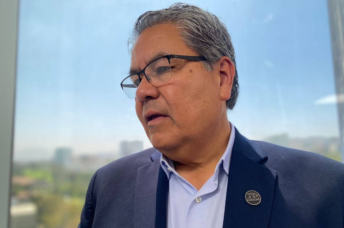 Alfonso Millán Chávez, delegado de la Cámara Nacional del Autotransporte de Carga en Tijuana (Canacar).