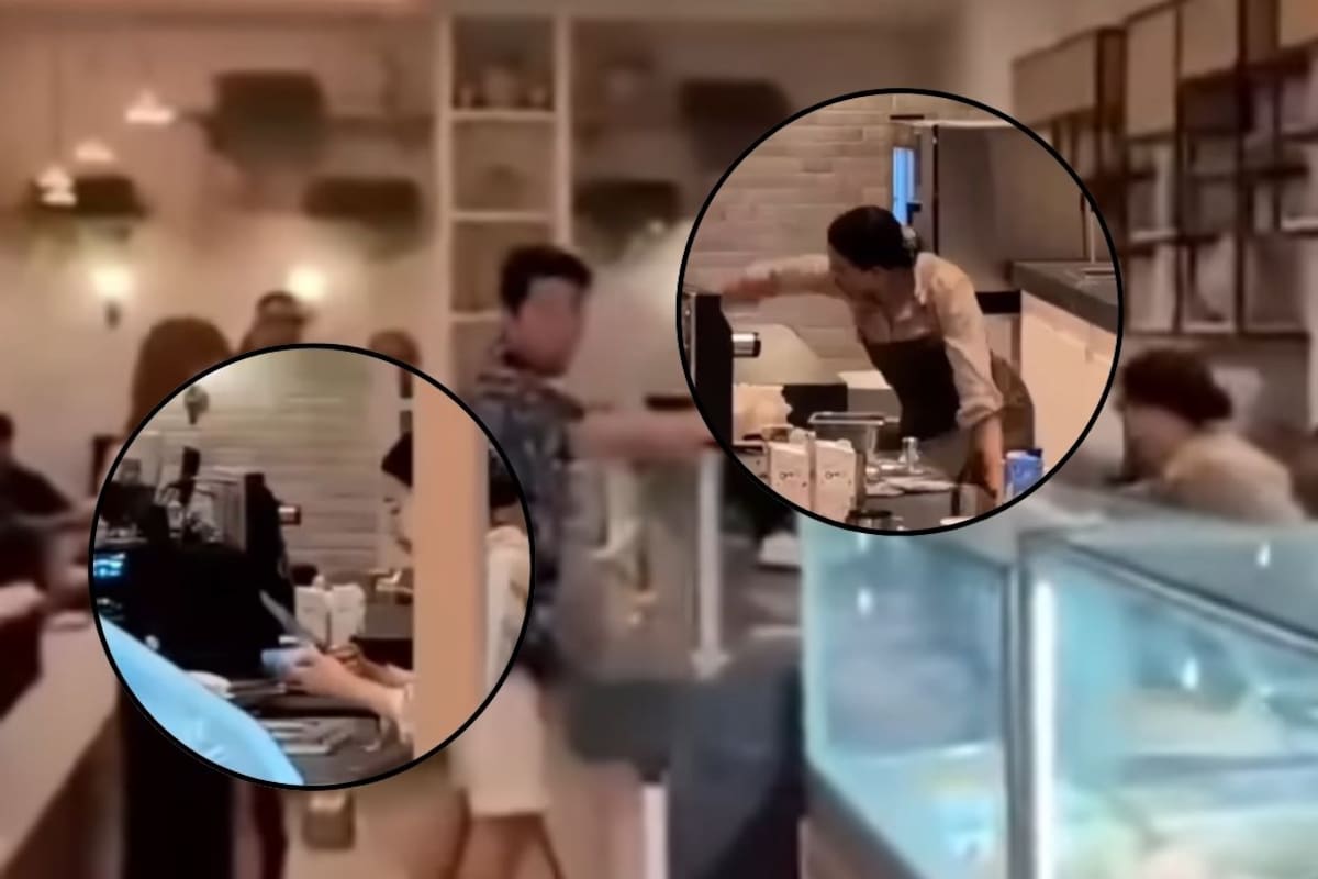 Video muestra a empleada de hotel Moon Palace en República Dominicana lanzando objetos a turistas durante un presunto ataque psicótico