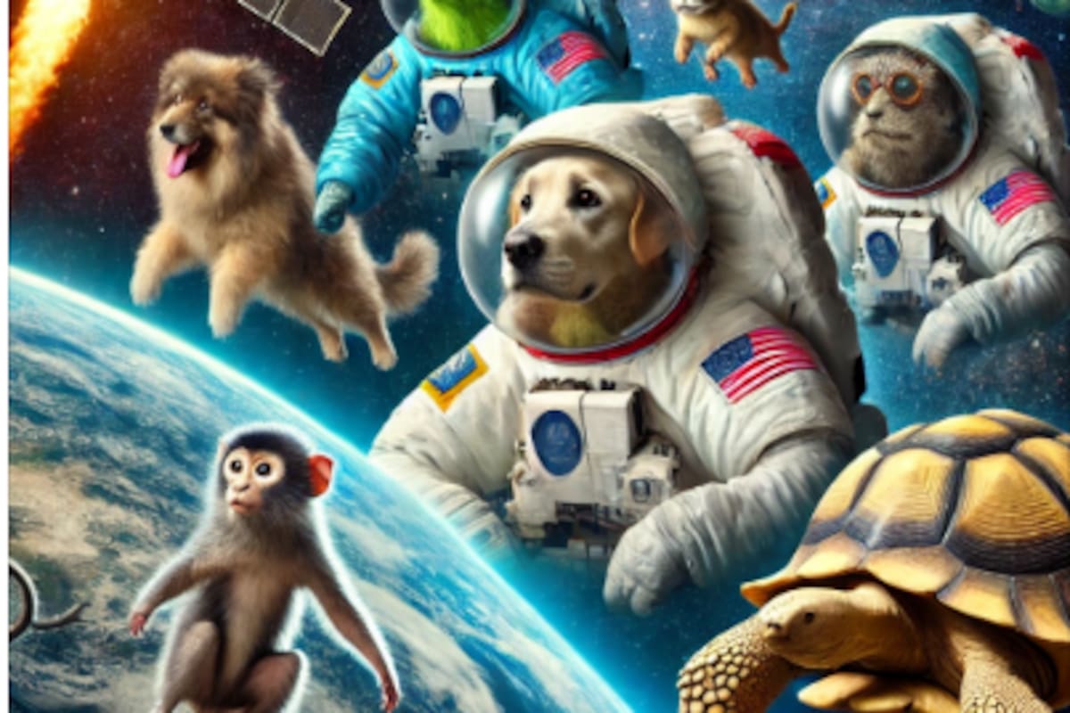 Además de Laika ¿qué otros animales han ido al espacio?