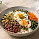 Bibimbap norteño de frijol pinto