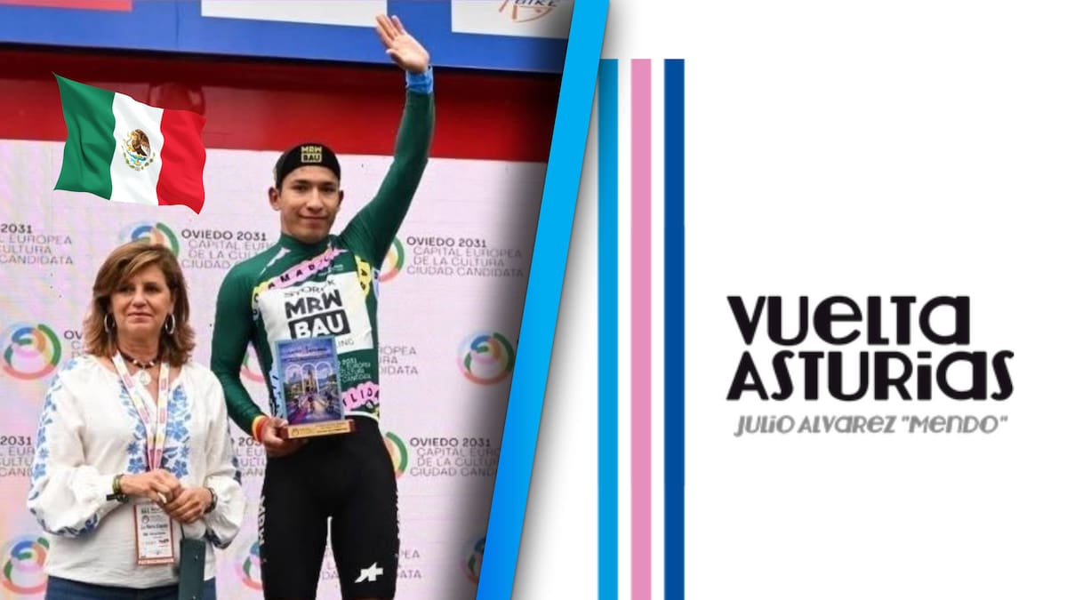 Triunfo mexicano en España: Edgar Cadena gana etapa 3 en la Vuelta a Asturias con ventaja de 26 segundos