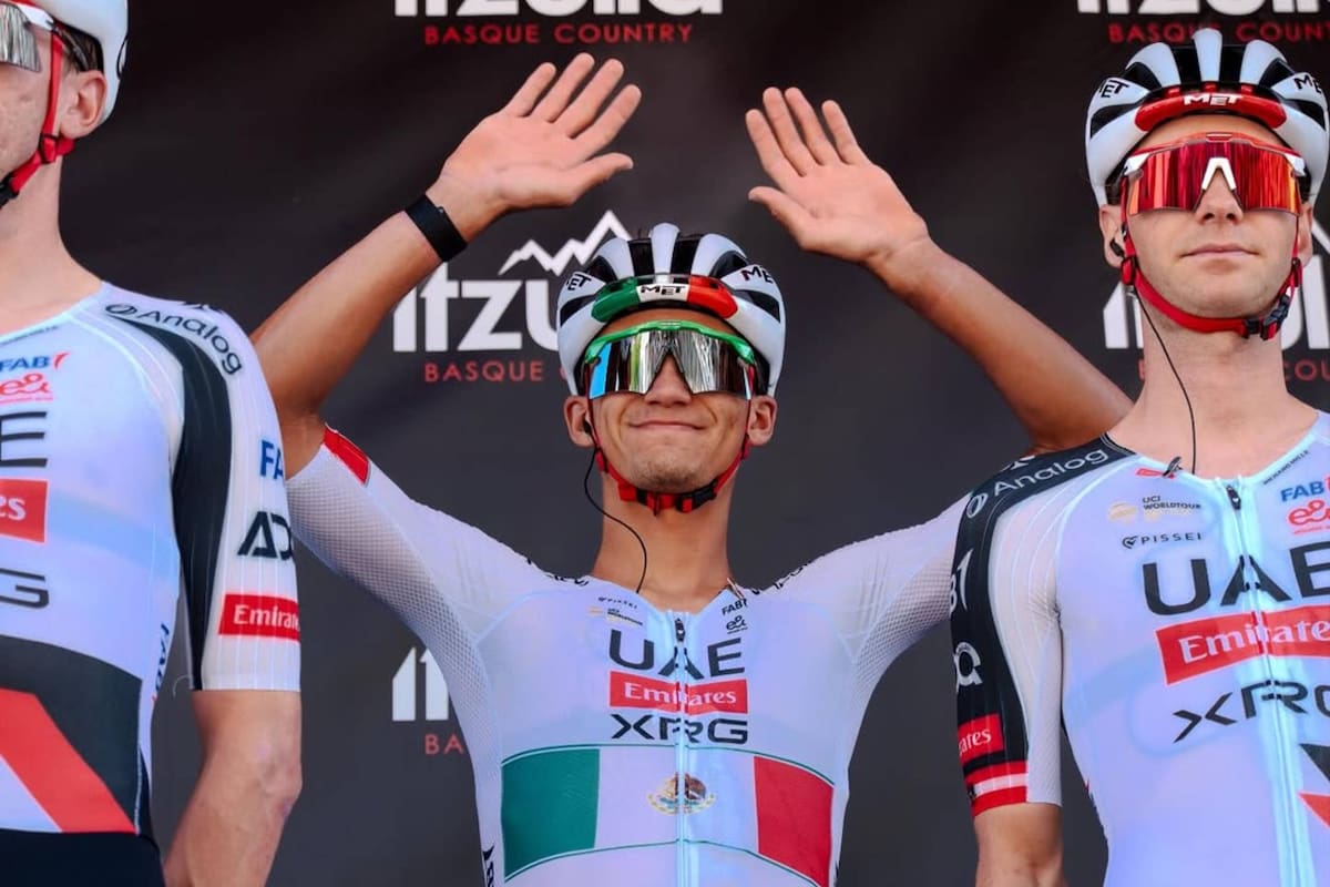 OFICIAL: Isaac del Toro sufrió rotura en el muslo y abandona la Itzulia 2026 tras caída en etapa 3