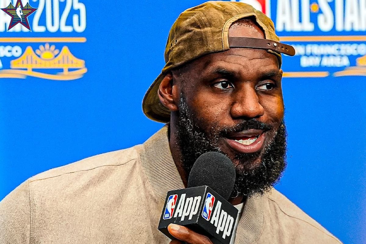 ¿Qué pasó con LeBron? El histórico jugador se perdió el All-Star Game por primera vez en 20 años