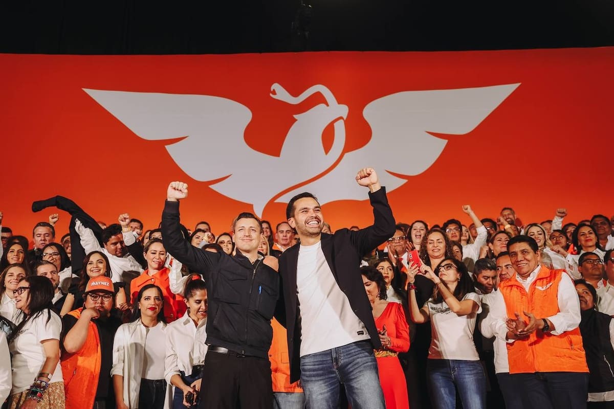 “México necesita una profunda cirugía”, Así fue la toma de protesta de Jorge Álvarez Máynez, candidato de MC