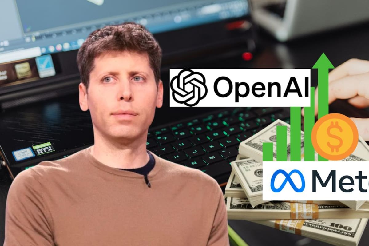 Sam Altman, CEO de OpenAI acusa a Meta de querer debilitar a su equipo con bonos de 100 millones de dólares; la carrera por dominar la inteligencia artificial se intensifica