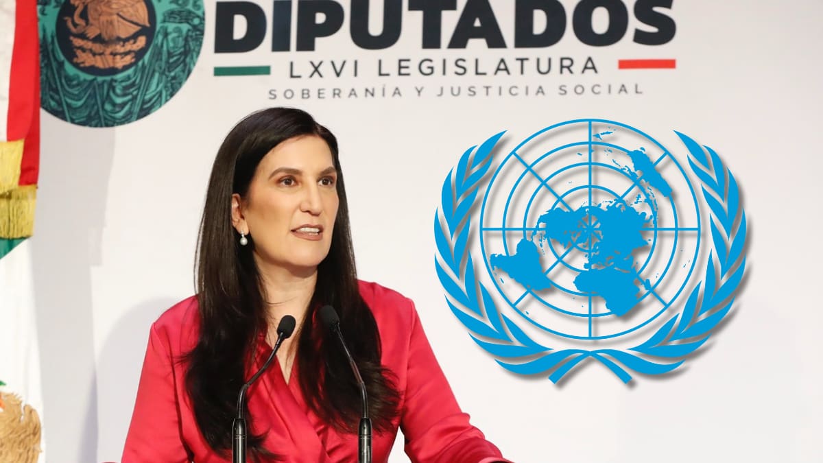 Kenia López Rabadán fijó su postura ante la Cámara de Diputados por el llamado urgente de la ONU debido a crisis de desapariciones en México