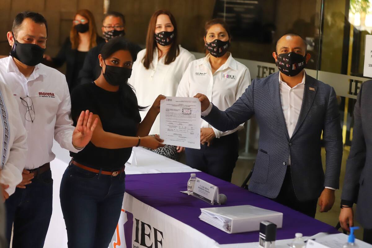 Registra Juntos haremos Historia a Monserrat Caballero por Tijuana