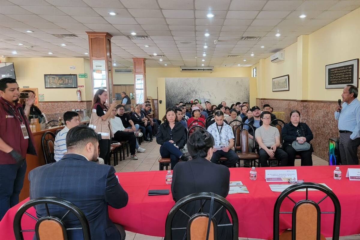 Imparten curso sobre inocuidad alimentaria a restaurantes chinos de Ensenada