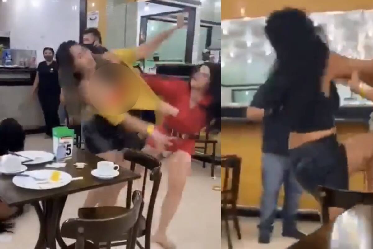 VIRAL: Captan pelea entre mujeres que casi se arrancan todo