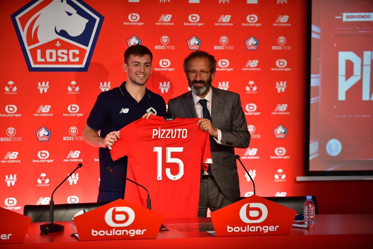 Lille oficializa llegada del mexicano Eugenio Pizzuto a sus filas