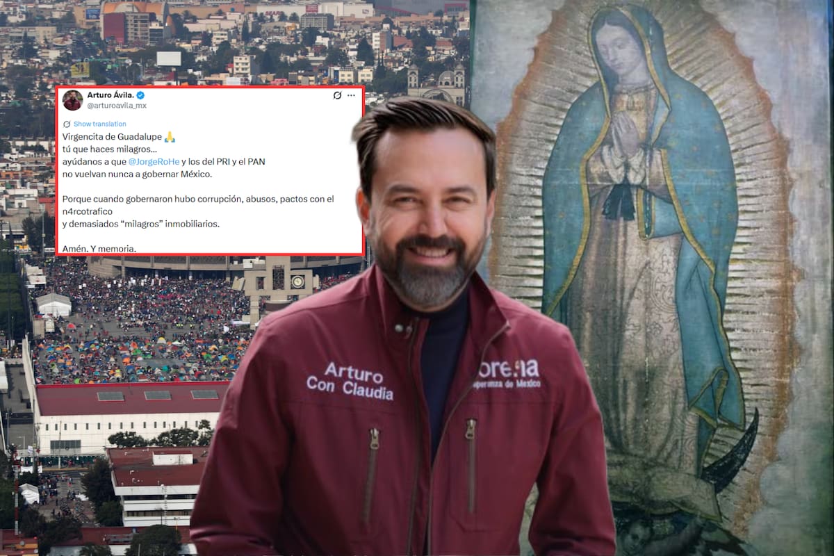 “Virgencita de Guadalupe… que los del PRI y el PAN no vuelvan a gobernar”: diputado de Morena recibe críticas por mezclar religión y política
