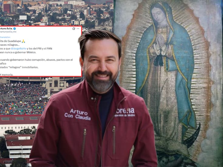 “Virgencita de Guadalupe… que los del PRI y el PAN no vuelvan a gobernar”: diputado de Morena recibe críticas por mezclar religión y política
