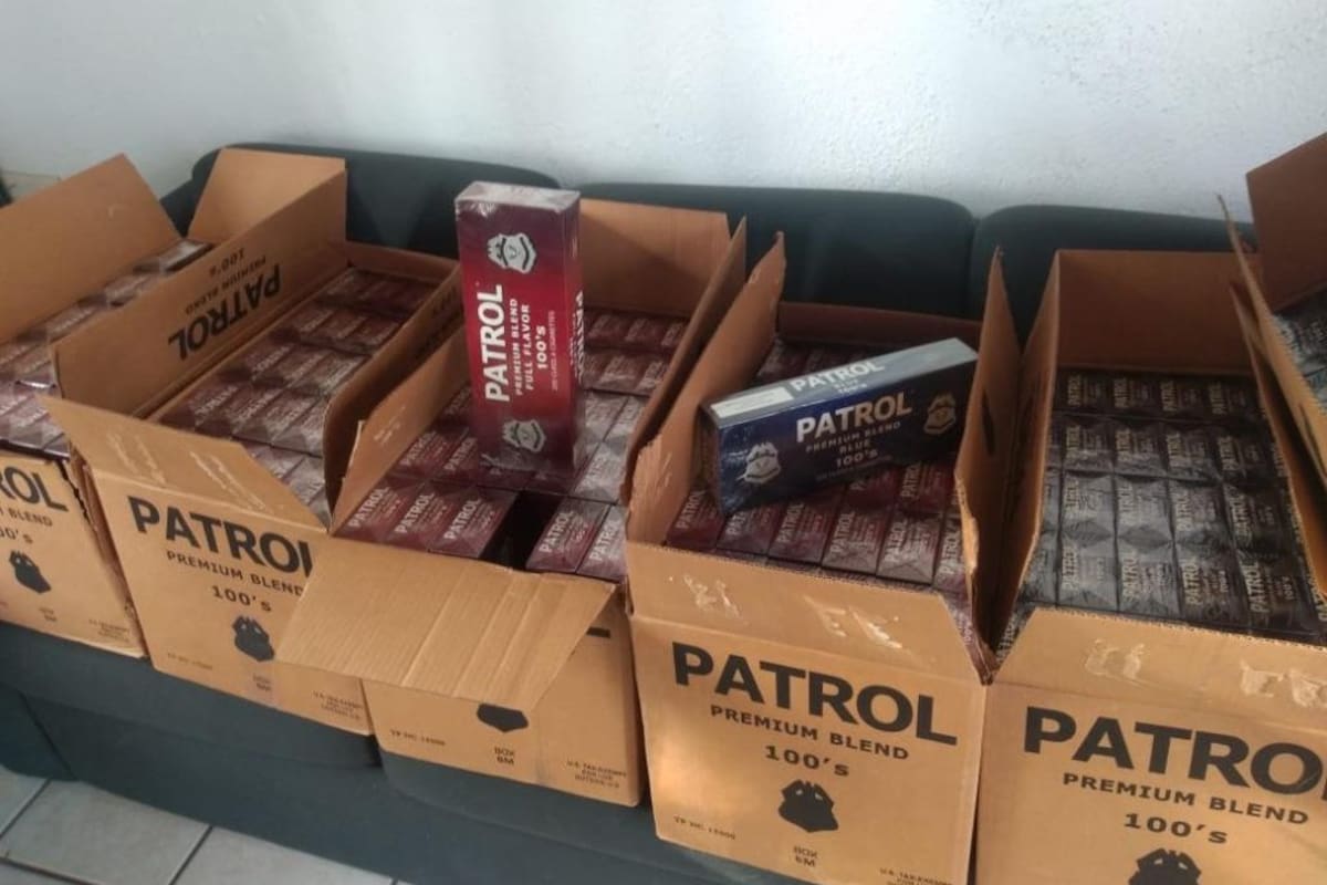 Se incautan en Laredo más de 17 mil paquetes de cigarros de contrabando provenientes de Vietnam