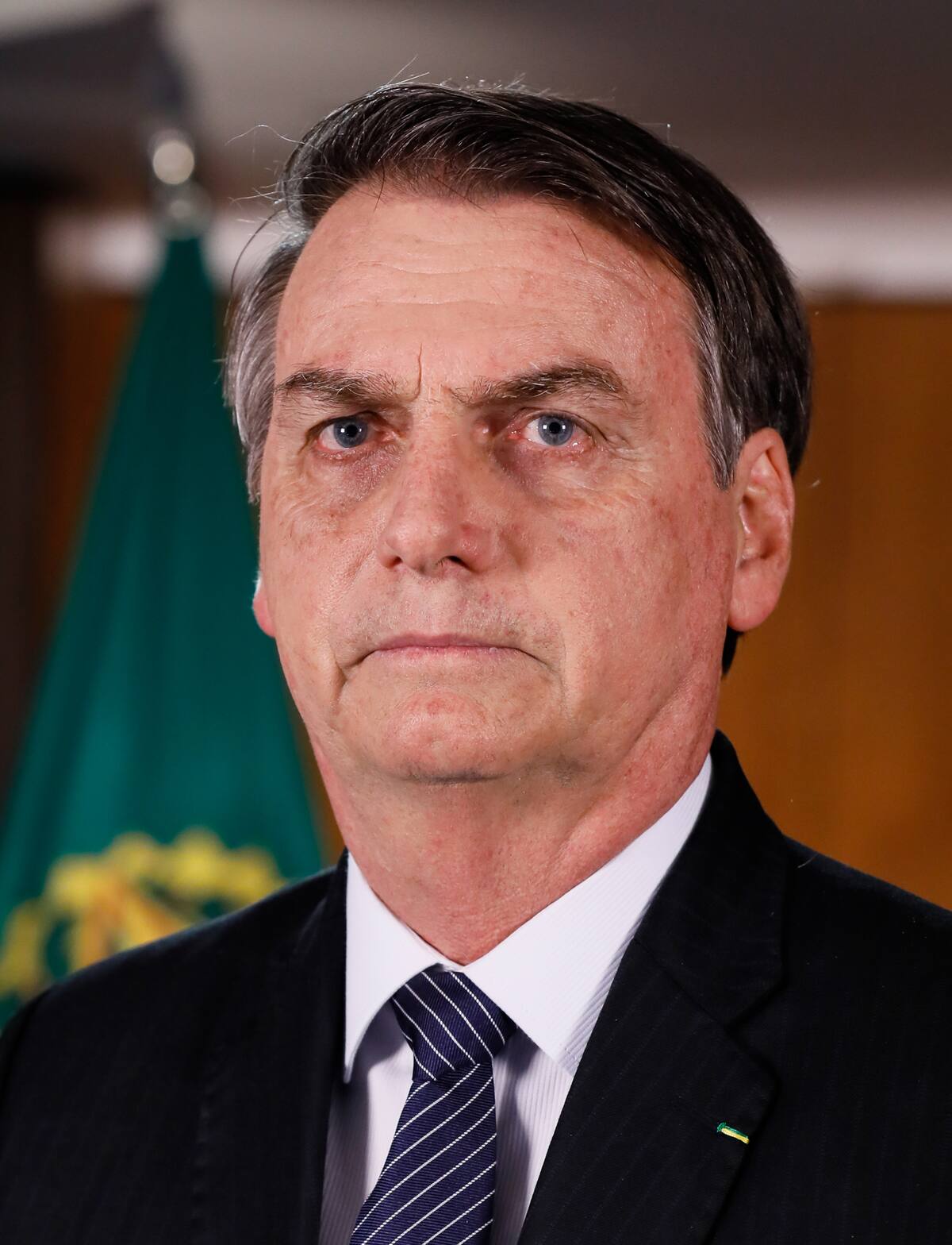 (Brasília - DF, 24/04/2019) Pronunciamento do Presidente da República, Jair Bolsonaro.
Foto: Isac Nóbrega/PR