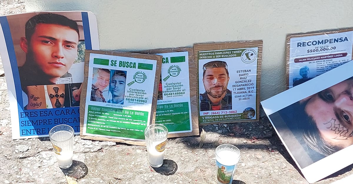 Las mujeres recordaron a sus hijos desaparecidos este Día de las madres.