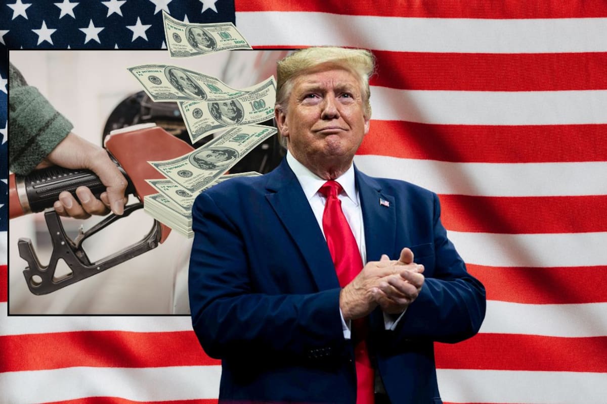 Donald Trump anuncia que suspendería temporalmente el impuesto federal a la gasolina en EEUU tras el aumento de más del 50% en los precios provocado por la guerra con Irán y el bloqueo del estrecho de Ormuz