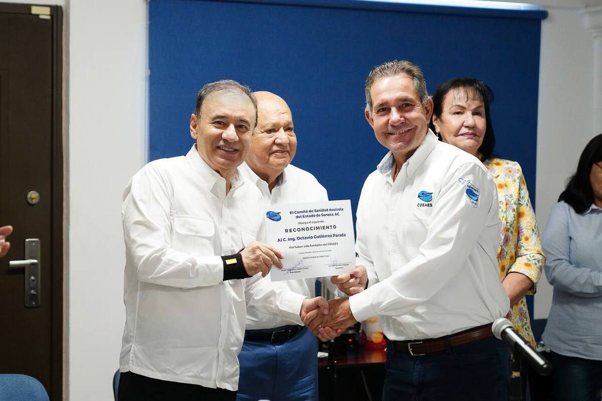 Impulsa Gobernador estándares de sanidad y calidad de industria acuícola en Sonora